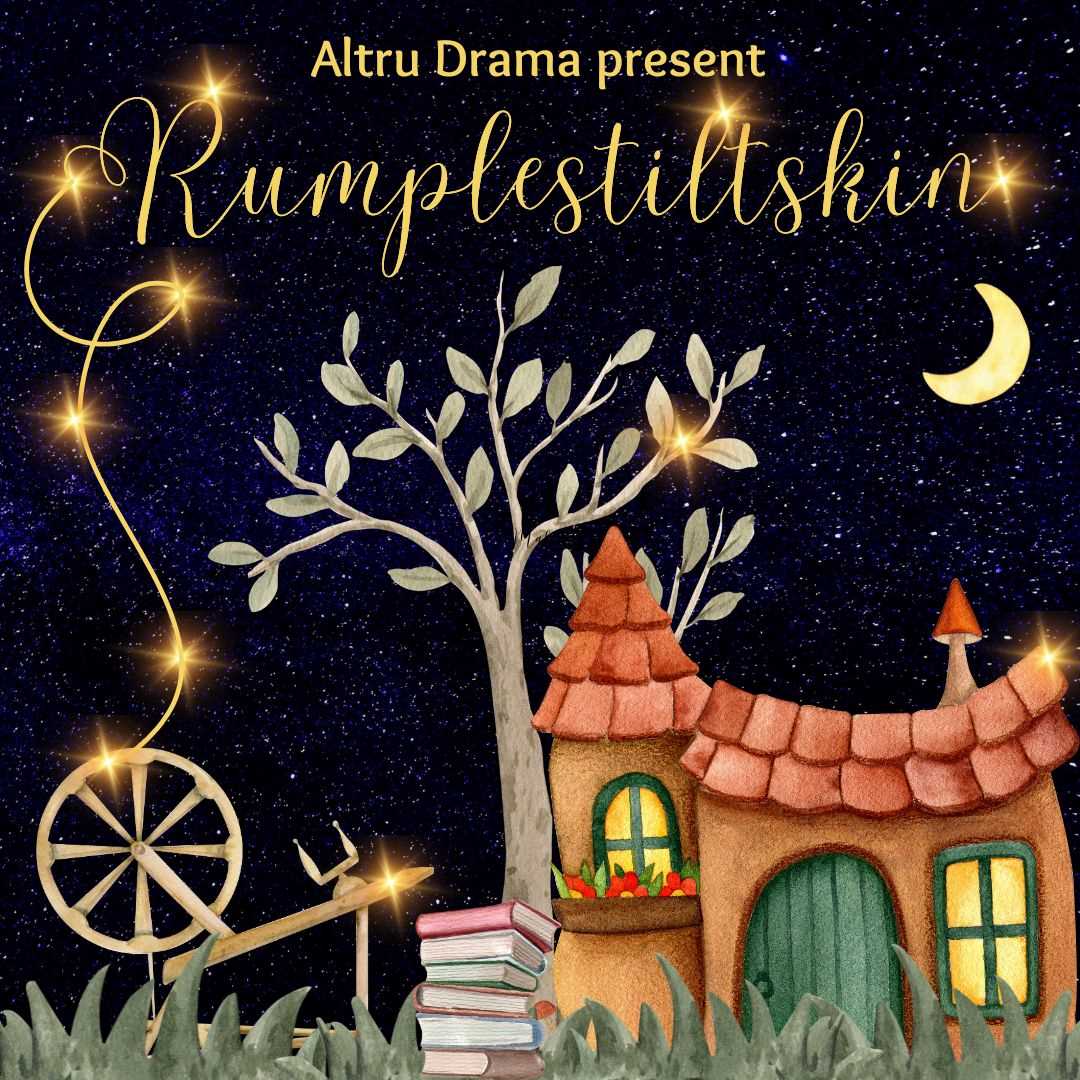 Touring production flyer for Altru Drama's Rumpelstiltskin